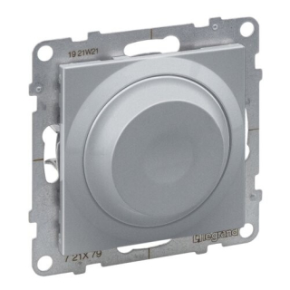 LEGRAND 721379 SUNO otočný stmívač 300W, hliník