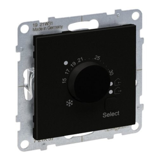 LEGRAND 721437 SUNO termostat pro podlahové topení, černá