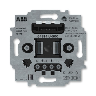 ABB 2CKA006800A3048 ZONI Přístroj spínací flex, e-kontakt; typ 64814 U-500