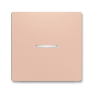 ABB 3559T-A00653 242 ZONI Kryt spínače jednoduchý, s průzorem pudrová