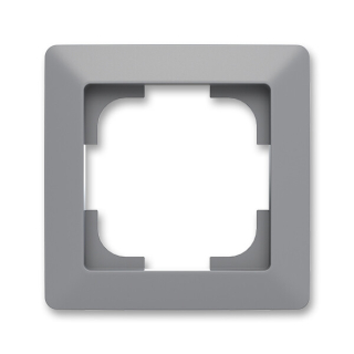 ABB 3901T-A00010 141 ZONI Rámeček jednonásobný šedá / bílá