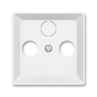 ABB 5011T-A00300 240 ZONI Kryt zásuvky televizní, rozhlasové (a satelitní) matná bílá