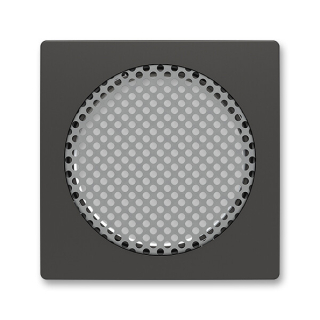 ABB 5016T-A00075 237 ZONI Kryt pro reproduktor AudioWorld, s kulatou mřížkou matná černá
