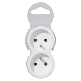 LEGRAND 050638 adaptér čelní 2x2p+T 16A,bílá