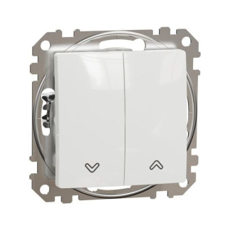 SCHNEIDER SDD111114 SEDNA Tlačítkový ovládač žaluzií, bílá