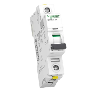 SCHNEIDER A9F04102 Acti9 Jistič iC60N 1P 2A C 6kA