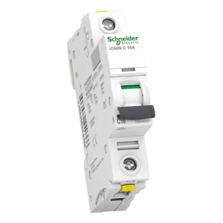 SCHNEIDER A9F04116 Acti9 Jistič iC60N 1P 16A C 6kA