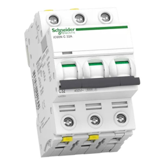 SCHNEIDER A9F04332 Acti9 Jistič iC60N 3P 32A C 6kA