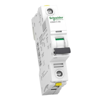 SCHNEIDER A9F07106 Acti9 Jistič iC60H 1P 6A C 10kA