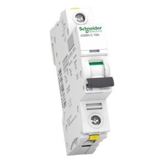 SCHNEIDER A9F07110 Acti9 Jistič iC60H 1P 10A C 10kA
