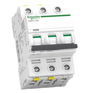SCHNEIDER A9F07332 Acti9 Jistič iC60H 3P 32A C 10kA