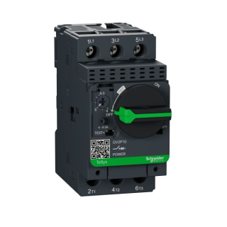SCHNEIDER GV2P10 Motorový jistič s nadpr. a zkrat.ochr. 4-6,3A