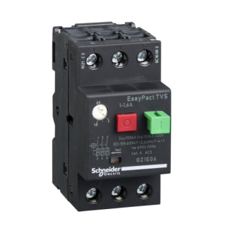 SCHNEIDER GZ1E06 Spouštěč motoru TVS 1-1,6A