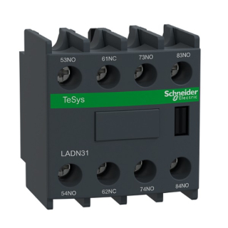 SCHNEIDER LADN31 Blok pomocných kontaktů, montáž čelně, 3"Z" +1"V"