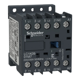 SCHNEIDER LC1K0901P7 MiniStykač 9A 1"V" 230VAC