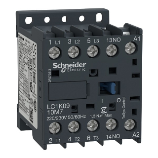 SCHNEIDER LC1K0910P7 MiniStykač 9A 1"Z" 230VAC