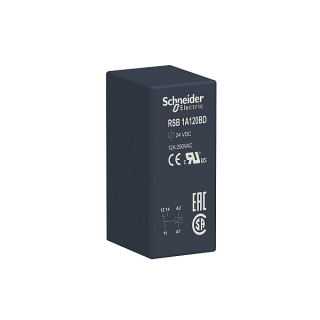 SCHNEIDER RSB1A120BD Relé pro rozhraní 1P/ 12 A, 24 V ss
