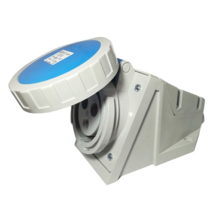 Průmyslová nástěnná zásuvka IZG 3232 230V, IP67, 32A, 3-pól