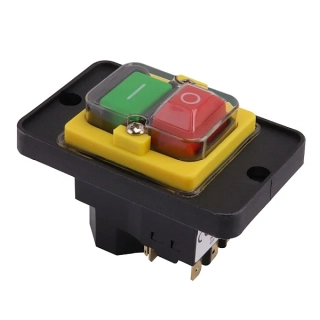 Tracon SSTM-327 Bezpečnostní tlačítko 7PIN, 400 VAC, 8A/AC3, IP54, 6,3×0,8