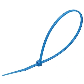 Tracon 120K stahovací pásky, modré 98×2.5mm, D=1-21mm, PA6.6 balení 100 ks