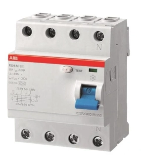 ABB ELSYNN F204 AC-25/0,03 Proudový chránič 4-pól, 10kA *2CSF204001R1250