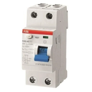 ABB ELSYNN F202 AC-25/0,03 Proudový chránič 2-pól *2CSF202001R1250