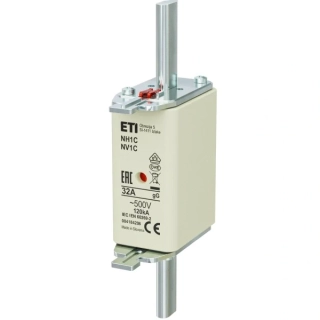 ETI 004184208 Pojistka nožová NV1 C KOMBI 500V 32A gL-gG
