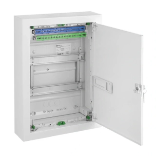 Rozvaděč na omítku SEZ C-BOX N MSF 28 s kovovými dvířky, IP30, 24+4 modulů, 478x358x94mm