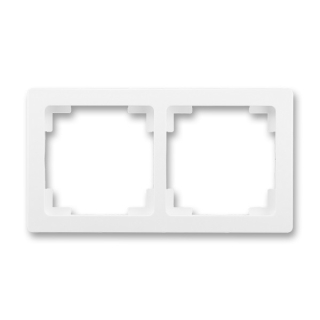 Rámeček ABB Swing L 3901J-A00020 B1 dvojnásobný bílý