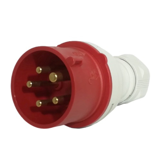 Průmyslová vidlice IVB 1653 400V, IP44, 16A, 5-pól bezšroubová
