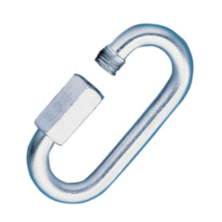 Tracon CSKARA10 Karabina se šroubem, pozinkovaná ocel d=10mm, 5100N