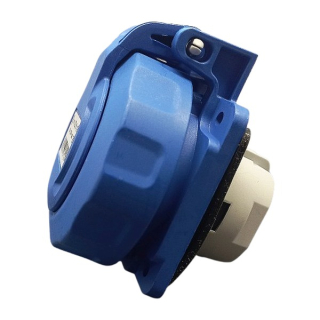 Vestavná zásuvka VZG 16 250V, IP67, 16A , 3-pól