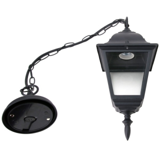 Tracon GARHE27 Exteriérové svítidlo pro LED žárovku E27, se závěsným řetízkem, stropní, s paticí E27 230VAC, 50Hz, E27, max.60W, IP54