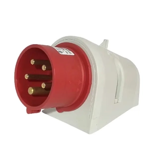 Průmyslová nástěnná přívodka IPB 1653 400V, IP44, 16A, 5-pól bezšroubová