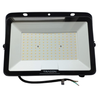 Tracon RSMDSU100W LED reflektor s čipem SAMSUNG, s přípojkou na sním. pohybu 220-240V AC, 100W, 4000K, IP54, 10000lm, EEI=F