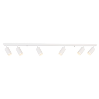 Tracon SPGU10LMA6W Stropní nastavitelné bodové svítidlo, bílé 100-240VAC, 50Hz, 6xGU10, max.6x35W