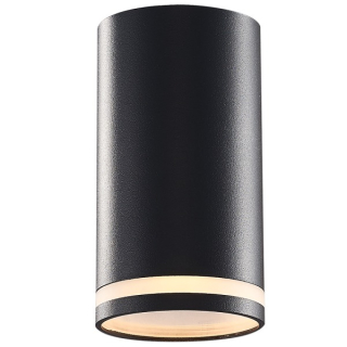 Tracon SPGU10LMB Stropní bodové svítidlo, válec, černé 100-240VAC, 50Hz, 1xGU10, max.35W