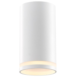 Tracon SPGU10LMW Stropní bodové svítidlo, válec, bílé 100-240VAC, 50Hz, 1xGU10, max.35W