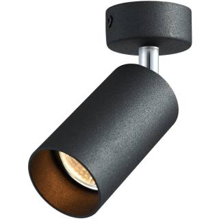 Tracon SPGU10MA1B Stropní nastavitelné bodové svítidlo, černé 100-240VAC, 50Hz, 1xGU10, max.35W