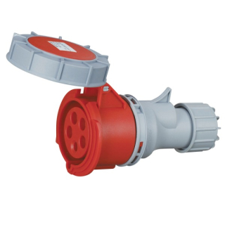 Tracon TICS-2152H Průmyslová zásuvka, se zvýšeným krytím 16A, 400V, 3P+N+E, 6h, IP67