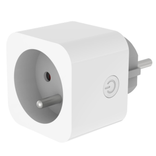 Tracon TNSM1-FR WIFI Inteligentní zásuvkový adaptér 1xFRENCH, 240VAC, 16A,
