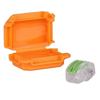 Tracon BOXW1 Vodotěsná plastová krabice, oranžová 41x28x19mm, IPX8