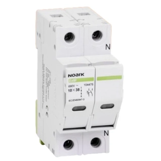 NOARK 104475 Ex9F 1PN 32A Pojistkový odpínač AC, pro pojistky 10x38mm 1PN 32A