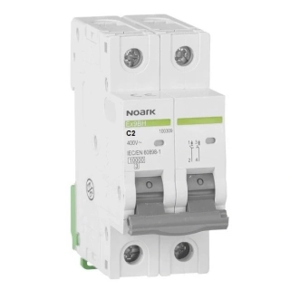 Noark 100377 Ex9BH 1PN C3 Instalační jistič 10 kA, charakteristika C, 3 A, 1+Npól