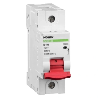 NOARK 102711 Ex9B125 1P D80A Instalační jistič 20 kA,D,80A,1-pól