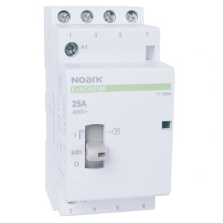 Noark 111612 Ex9CH16M 40 230V EU Stykač s ručním ovládáním 16A, 240VAC, 4 zap