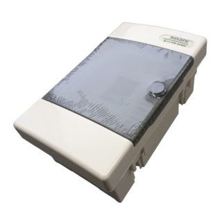 Noark 110818 PNF 4T Plastová rozvodnice, průhledné dveře, montáž pod omítku, IP40, 1 řada, 4 moduly