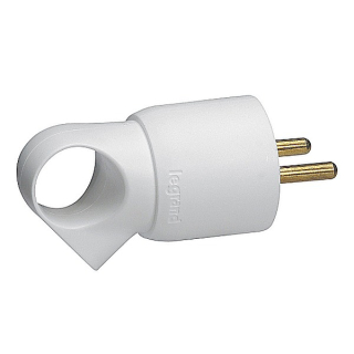 Legrand 050420 vidlice plastová 2p+T bílá