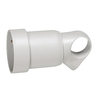 Legrand 050425 zásuvka 2p+T s očkem šedá