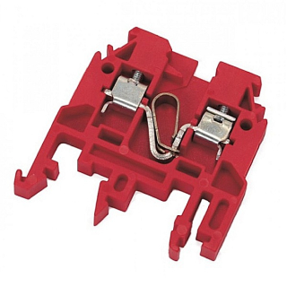 Řadová svorka RSA 2,5 A červená
